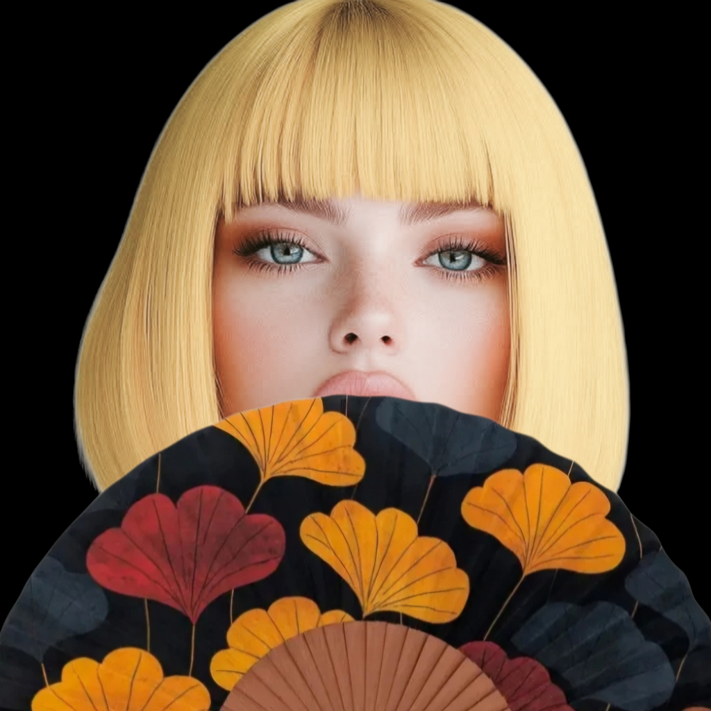 Abanico Ginkgo Biloba 27 cm