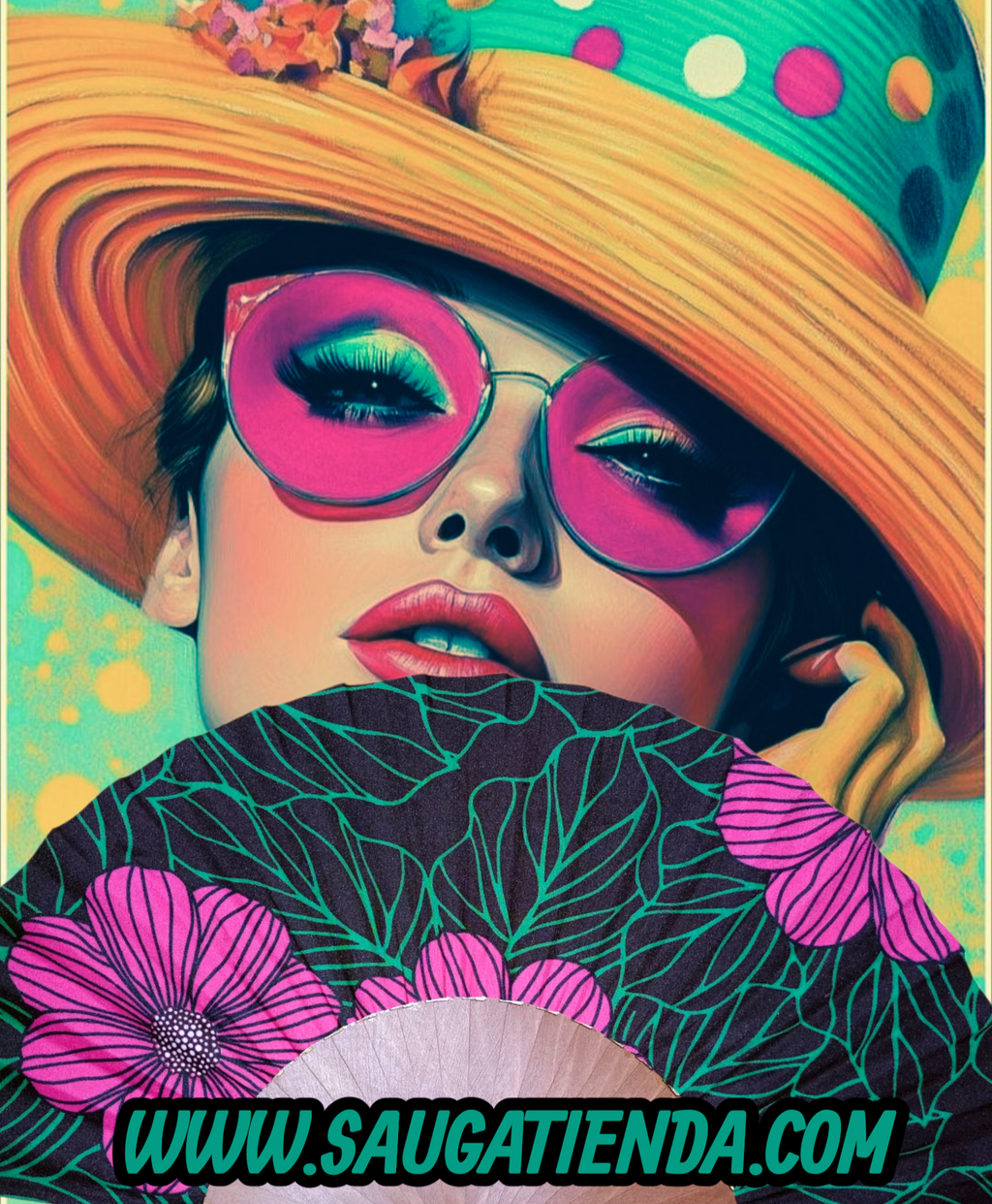 Abanico Allegro Fan 🌸🌿