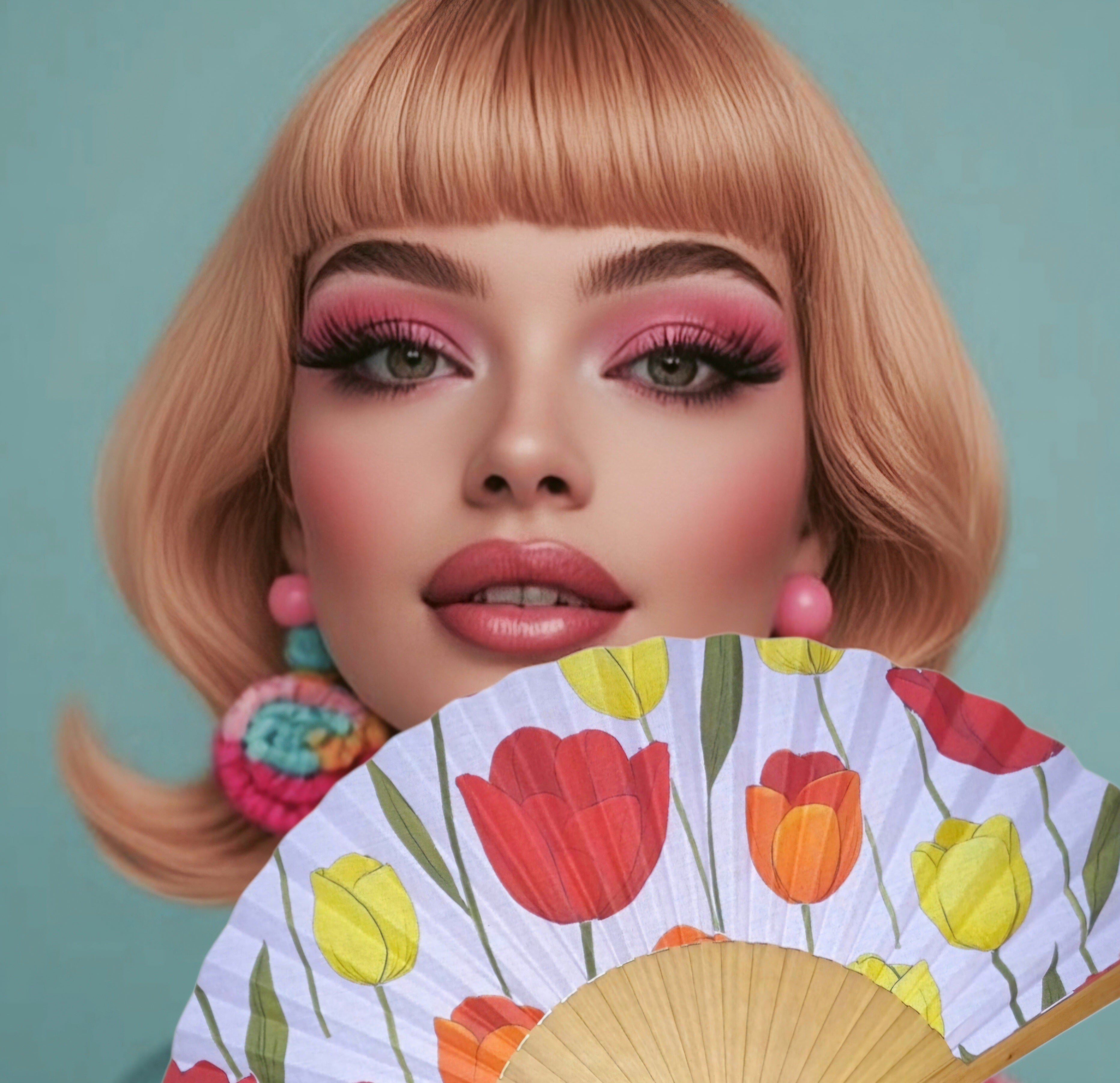 Abanico Tulip Pop 💛🌷