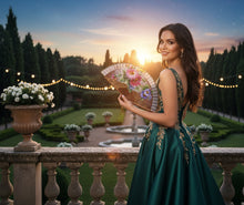 Cargar imagen en el visor de la galería, Abanico Espléndido floral
