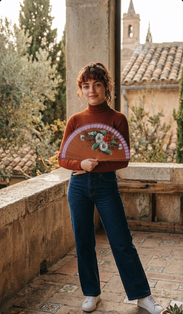 Abanico Las Peonias