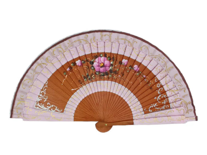 Abanico Rosa Boheme