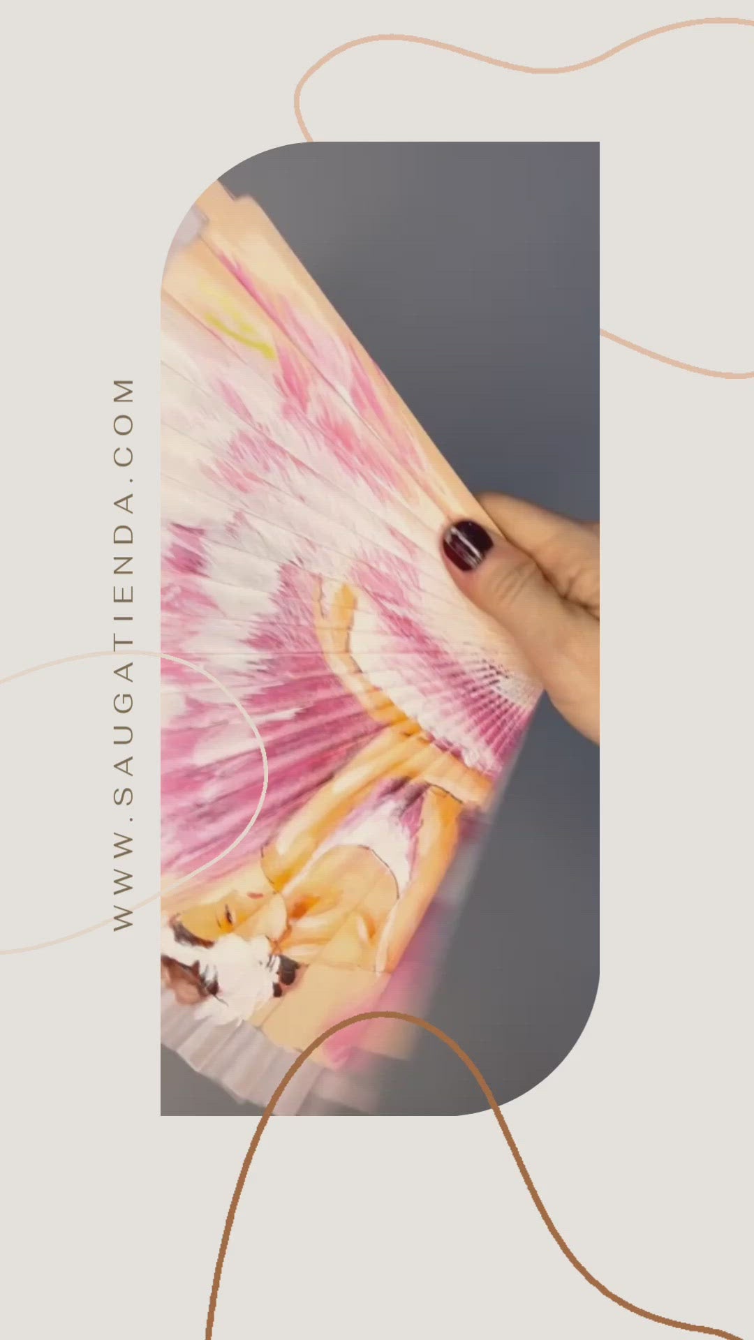 Abanico Alas de Ballet