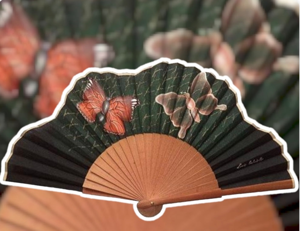 Abanico Susurros de Mariposa