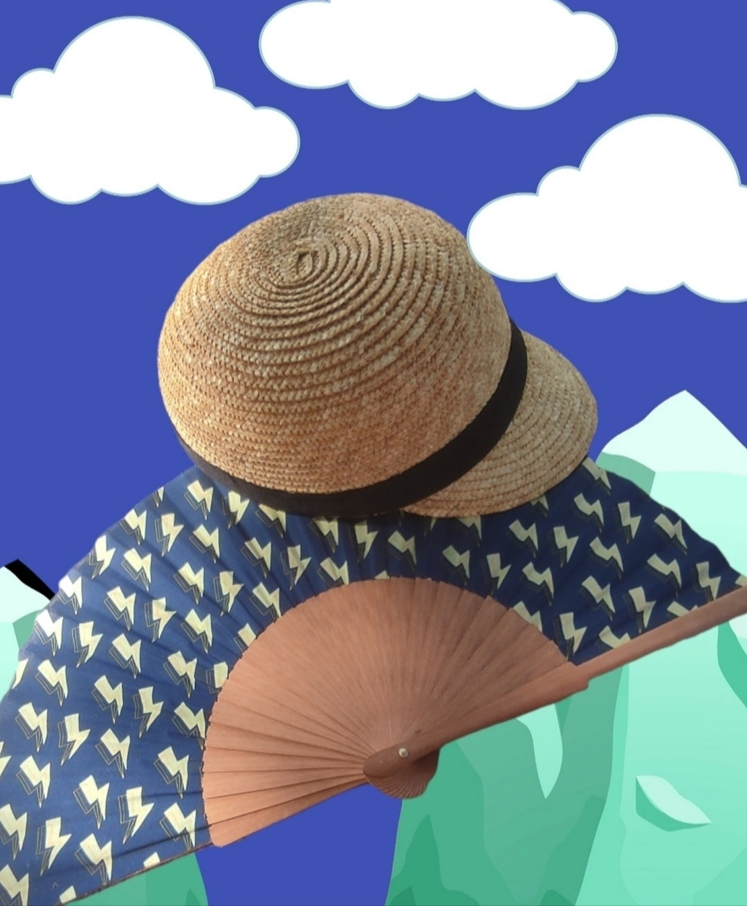 Abanico Bowie Bowie Fan ⚡⚡